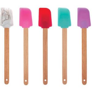 ليسک سيليکوني دسته چوبي بلند