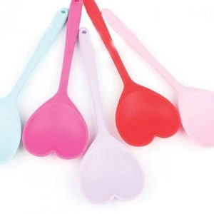 کفگير قلب تمام سيليکوني