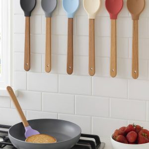 ليسک قلب سيليکوني ميني فانتزي چوبي