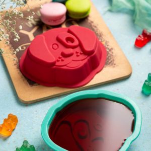 قالب ژله و کيک سيليکوني سگ