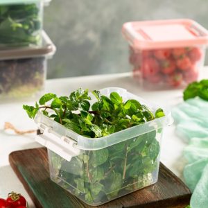 ظرف ماکروفري و فريزري مربع بلند