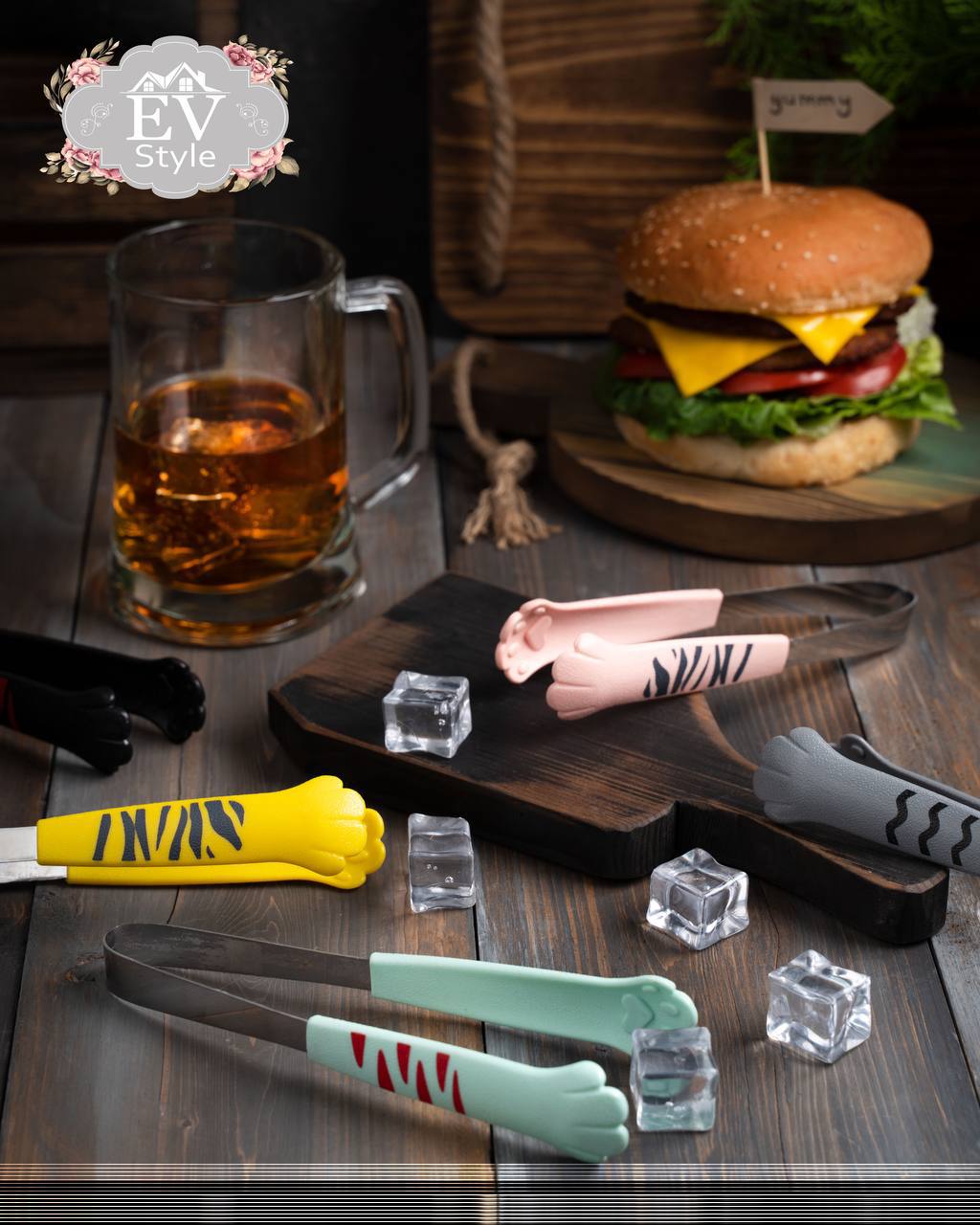 انبر يخ و قند بزرگ